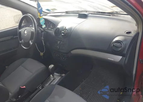 2008 Chevrolet Aveo Ls z USA, uszkodzony, nr VIN KL1TD56678B203095